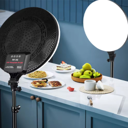 thumbnail Combo 2 đèn Led ring tròn tràn viền PF-45 18 inch kèm chân - 0