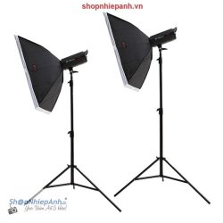 thumbnail Combo 2 đèn Led Yongeer SL300Pro 600W 2700K-6500K softbox 60x90 PRO