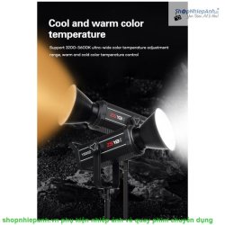thumbnail Combo 2 đèn Led ZSYB Y500S bi color siêu sáng 500w kèm softbox cầu lantern 65cm - 3