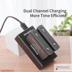 thumbnail Combo 2 pin 1 sạc Kingma for Insta 360 ONE X3 - 0