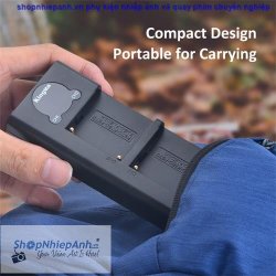 thumbnail Combo 2 pin 1 sạc Kingma LCD BM048 2200MAH for sony NP-F550 F570 F770 F970 - 4