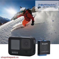 thumbnail Combo 2 pin 1 sạc Kingma LCD BM058 for Gopro Hero 9 10 11 12 - 1