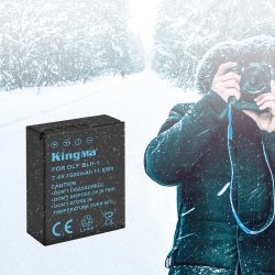 thumbnail Combo 2 pin 1 sạc Kingma LCD BM058 for Olympus BLH-1 OM-D E-M1 mark II - 6