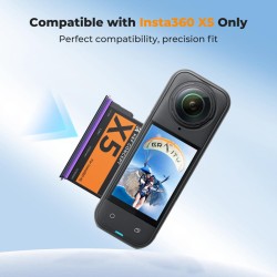 thumbnail Combo 2 pin và 1 sạc dual K&F concept for Insta360 X5 2700mah PD20W (KF28.0128S1) - 0