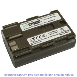 thumbnail Combo 2 pin và Sạc Đôi Wasabi for Canon BP-511 - 1