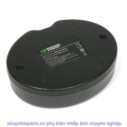 thumbnail Combo 2 pin và Sạc Đôi Wasabi for Canon BP-511 - 3