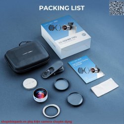 thumbnail Combo 3 filter macro 32X lens 40-90mm kèm filter CPL và Star - 6