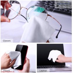 thumbnail Combo 5 khăn lau lens micro fiber và nước lau K&F concept - 7