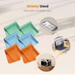 thumbnail Combo 6 khăn micro fiber chuyên dụng chống trầy chống tạo bụi (kf08.086) - 2