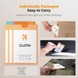 thumbnail Combo 6 khăn micro fiber chuyên dụng chống trầy chống tạo bụi (kf08.086) - 5
