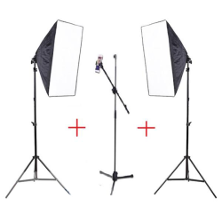 thumbnail Combo chụp ảnh sản phẩm setup ánh sáng livestream smartphone (Professional)