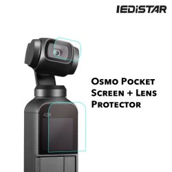 thumbnail Combo dán bảo vệ màn hình và lens Osmo pocket