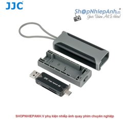 thumbnail Combo đầu đọc thẻ OTG 3.0 và hộp đựng thẻ JJC MCR-STM5GB