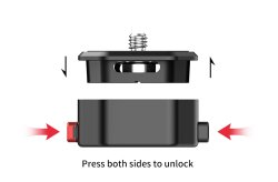 thumbnail Combo đế thao tác siêu nhanh gimbal Ulanzi Claw fast version 2 - 4