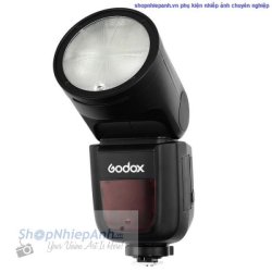 thumbnail Combo đèn flash Godox V1F for Fujifilm + doom tản sáng AK-R11 - 2