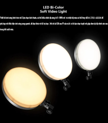 thumbnail Combo đèn Led ring tròn tràn viền PF-45 18 inch kèm chân - 4