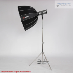 thumbnail Combo Đèn Led Tolifo Konway KW-500B Pro kèm chân inox và sofbox Parabolic 90cm