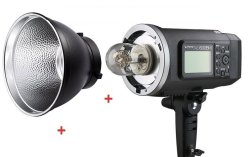 thumbnail Combo Đèn ngoại cảnh Flash GODOX AD600BM kèm choá