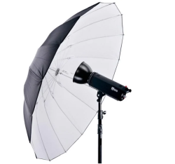 thumbnail Combo dù phản trắng và vải softbox 180cm - 0