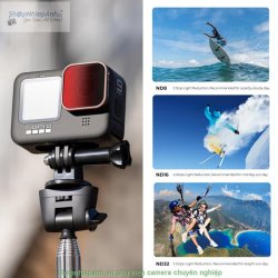 thumbnail Combo Filter K&F concept CPL+ND8+ND16+ND32+ND64+ND1000 for Gopro Hero 9 10 11 12 (SKU.2012) - 2