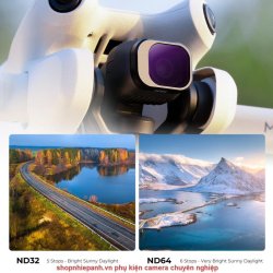 thumbnail Combo Filter K&F concept Kit ND8 ND16 ND32 ND64 for DJI MINI 4PRO - 3