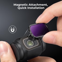 thumbnail Combo filter K&F concept  ND4+ND8+ND16+ND32 for DJI Osmo pocket 4/3 AGC Japanese 28 layers nano HD Glass (sku.2093) - 1