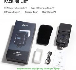 thumbnail Combo Flash Ulanzi F32 và trigger Ulanzi TT01 - 0