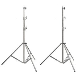 thumbnail Combo giá treo phông di động 2m8 x 3m  INOX - 3