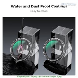 thumbnail Combo K&F concept Hood+cap+filter UV for Fujifilm X100, X100F, X100S, X100T, X100V, X100VI (sku.2276) - 3