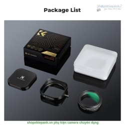 thumbnail Combo K&F concept Hood+cap+filter UV for Fujifilm X100, X100F, X100S, X100T, X100V, X100VI (sku.2335) - 5