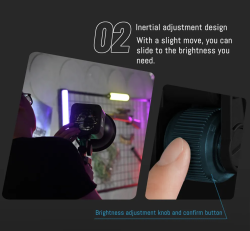 thumbnail Combo Kit Led Yongnuo YNLUX100 3200K-5600K - 14