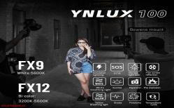 thumbnail Combo Kit Led Yongnuo YNLUX100 3200K-5600K - 10