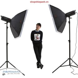 thumbnail Combo Kit Studio Godox SL60II D 60W G2 (2 đèn và bộ phông)