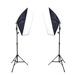 thumbnail Combo kit trọn bộ đèn 5 bóng softbox 60x90cm