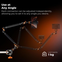 thumbnail Combo magic arm clamp boom kit 22in K&F concept MS-63 KF31.201 - 2