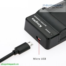 thumbnail Combo pin và sạc KingMa NB-6L 6LH for Canon Powershot SX710 HS ,SX520 HS ,SX530 HS ,SX510 HS ,S120 ,SX700 HS ,SX610 HS ,SX600 HS, D30, S95 Camera - 2