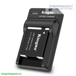 thumbnail Combo pin và sạc KingMa NB-6L 6LH for Canon Powershot SX710 HS ,SX520 HS ,SX530 HS ,SX510 HS ,S120 ,SX700 HS ,SX610 HS ,SX600 HS, D30, S95 Camera - 1