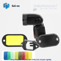thumbnail Combo Selens honeycomb grid spot filter set