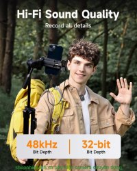 thumbnail Comica BOOMAX 2.4G 32Bit Load internal recording wireless microphone - 15