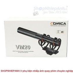 thumbnail Comica CVM-VM20 super cardioid shotgun microphone hàng used - 10