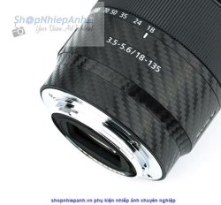 thumbnail Dán Carbon bảo vệ lens Sony E 18-135mm f/3.5-5.6 OSS - 0