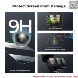 thumbnail Dán màn hình cường lực 9H K&F concept for Osmo pocket 3 (1 bộ gồm 1 màn hình và 1 lens) - 1