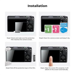 thumbnail Dán màn hình cường lực 9H K&F concept for Ricoh GRIII GRIIIX GR3 GR3X - 0