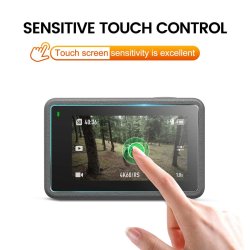 thumbnail Dán màn hình kính cường lực cao cấp K&F concept for DJI Osmo action 3/4 (2 bộ) - 3