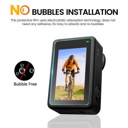 thumbnail Dán màn hình kính cường lực cao cấp K&F concept for DJI Osmo action 3/4 (2 bộ) - 1