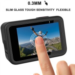 thumbnail Dán màn hình kính cường lực cao cấp K&F concept for Gopro 12 11 10 9 (1 bộ 3 vị trí dán) - 0