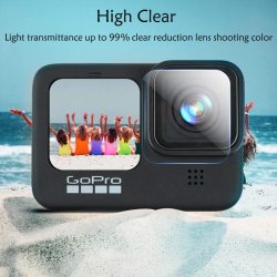 thumbnail Dán màn hình kính cường lực cao cấp K&F concept for Gopro 12 11 10 9 (1 bộ 3 vị trí dán) - 4