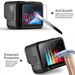 thumbnail Dán màn hình kính cường lực cao cấp K&F concept for Gopro 12 11 10 9 (1 bộ 3 vị trí dán) - 5