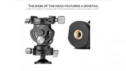 thumbnail Đầu 2-Way Leofoto VH-10 - 3