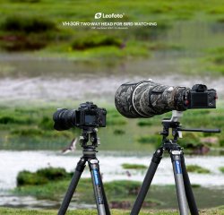 thumbnail Đầu 2-Way Leofoto VH-30R có tay cầm - 0